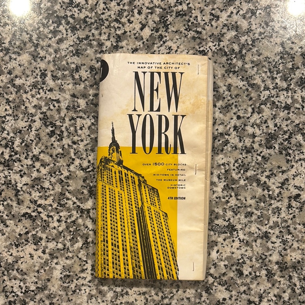 Kate Spade Clutch New York City Map